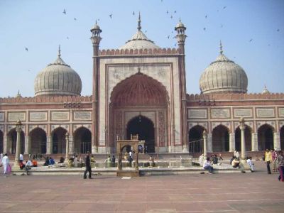 Mosque built by Emperor Shah Jahan