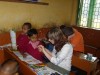 Siobhan with students