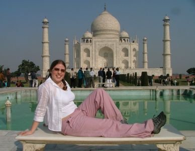Natalie and the Taj Mahal